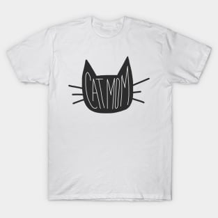 Cat Mom Doodle T-Shirt